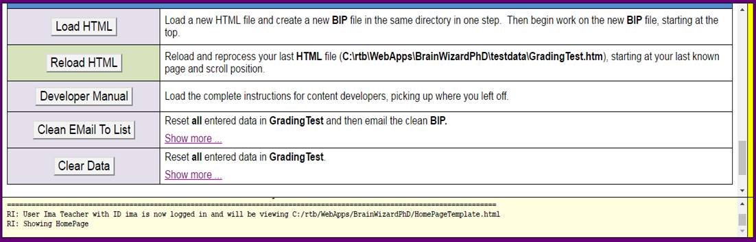 BrainWizardPhD allows authors to develop rich HTML5 content from a simple word processor.
